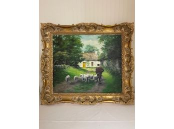 Oil Painting 'Home From The Fair' Signed Kevin Callahan