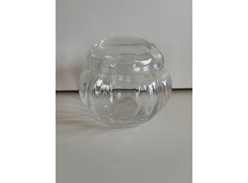 Lenox Crystal Bowl W/lid