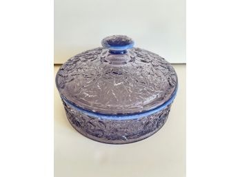 Westmoreland Lilac Opalescent Lidded Dish