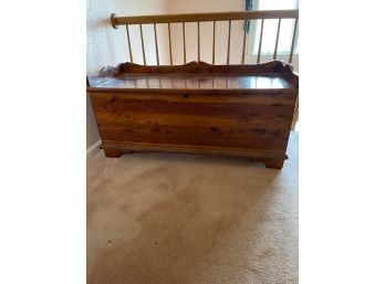 Cedar Lined Bench And Chest