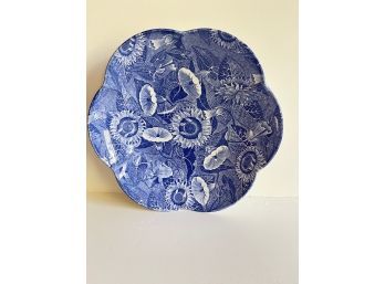 Spode Plate Blue Room Collection