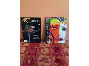 Art Culinaire Cooking Books