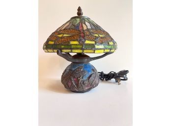 Tiffany Style Stain Glass Table Lamp