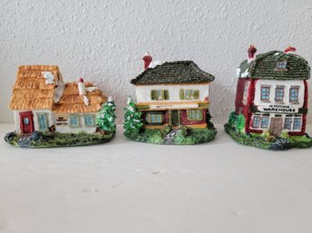 Dickens' Village Miniature Houses (3)
