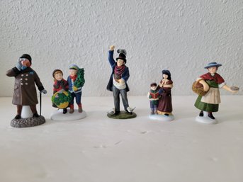 Dickens' Village - Lot Of 5 Figurines - Dept 56