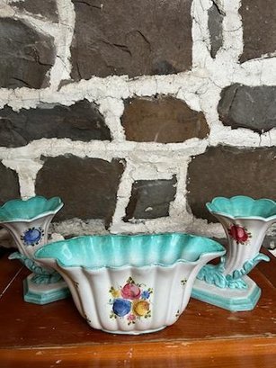 Made In Italy Vanro Bowl And Vase Set