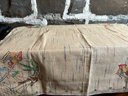 Embroidered Table Cloth And Napkin Set From Mexico