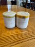 Stangl Pottery Yellow Tulip Terra Rose Pair Salt & Pepper Shakers