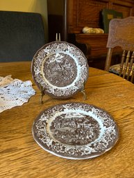 Royal Staffordshire Plates (2)