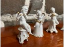 Schaubach Kunst Cherub Figurines With Gilded Accents (Set Of 4)