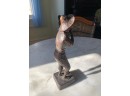 Hand-Crafted Wooden Mountain Man Statue