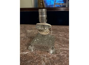 Antique Cut Crystal Lamp