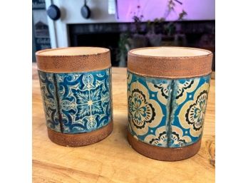 Ceramic Cylinder Planters