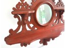 Ornate Victorian Mirror With Shelves