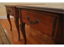 Nichols And Stone French Country End Tables With Drawer Pair