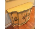 Floral Painted Buffet Sideboard