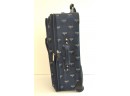 Rolling Suitcase Blue With French Bee Design