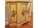Floral Painted Buffet Sideboard