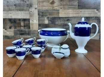 Blue And White China Including Spode