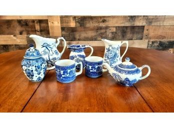 Blue And White English China Collection