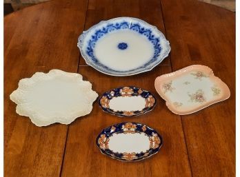 Antique And Vintage Plates Collection Of Five
