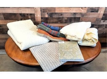 Handmade Quilt, Plaid Blankets And More