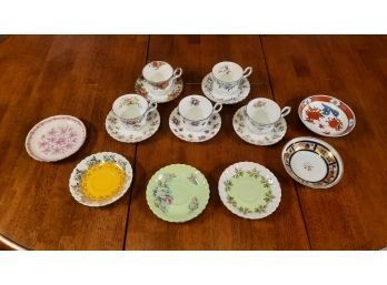 English China Teacup Collection Including Royal Albert