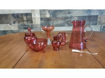 Cranberry Glass Collection