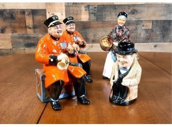 Royal Doulton Figurines And Toby Jug