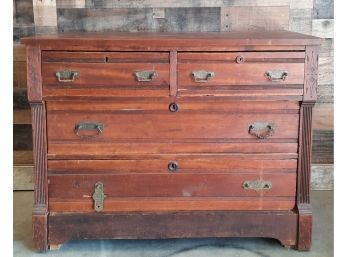 Antique Victorian Eastlake Style Dresser