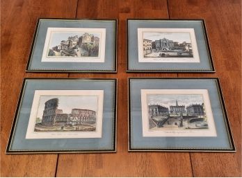 Set Of Four Framed Prints