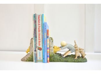 Winnie The Pooh Bookends And Children's Books
