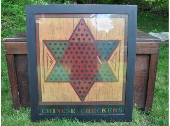 Warren Kimble Chinese Checkers Framed Print