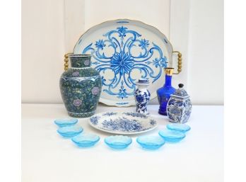 Blue And White Decor Collection