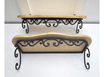 Ethan Allen Country French Wall Shelves