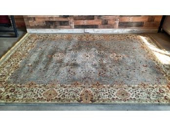 Traditional Blue 8' X 11' Area Rug