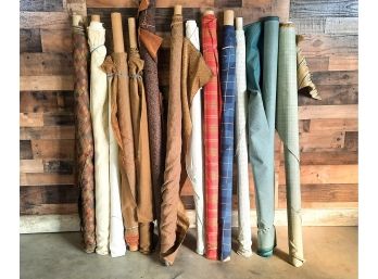 Rolls Of Upholstery And Home Decor Fabrics