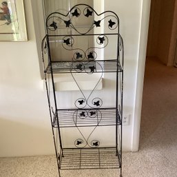 Metal Plant Stand With 3 Shelves, Ivy Accents