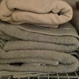 Linen Closet FULL Of Towels And Sheets