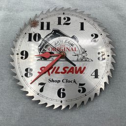 Skilsaw Clock Shop Clock Made From A Real Circular Saw Blade