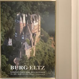 Burg Eltz Framed Travel Poster, Germany