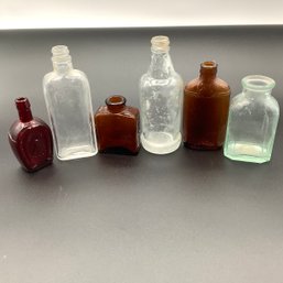 6 Antique Bottles