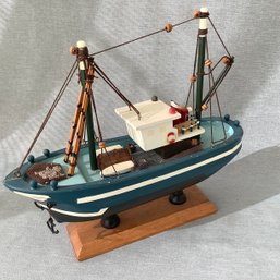 Wooden Shrimp Boat