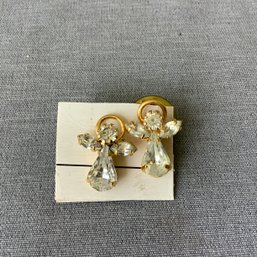 Genuine Austrian Crystal Angel Earrings