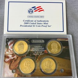 2008 $1 Presidential Coin Proof Set