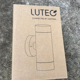 Brand New In Box, Lutec Modern Stainless Steel Cylinder LED Light