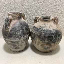 2 Vintage Pottery Vases