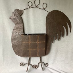 Rooster Country Farmhouse Metal Wall Hanging