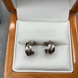 925 Sterling Silver Huggie Hoop Earrings