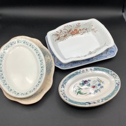 5 Piece Mixed Porcelain, Made In England